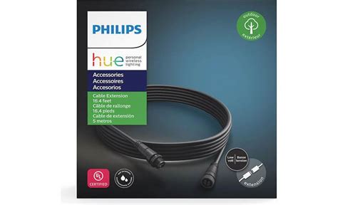 Philips Hue Outdoor Cable Extension Weatherproof Low Voltage Cable For