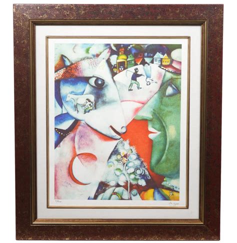 Sold At Auction Marc Chagall Marc Chagall Signed And Numbered Lithograph