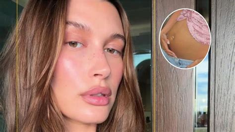 Hailey Bieber Luci Su Pancita De Embarazada Con Un Atractivo Look