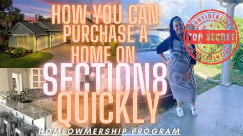 How To Buy A House With Section Voucher Quick Youtube