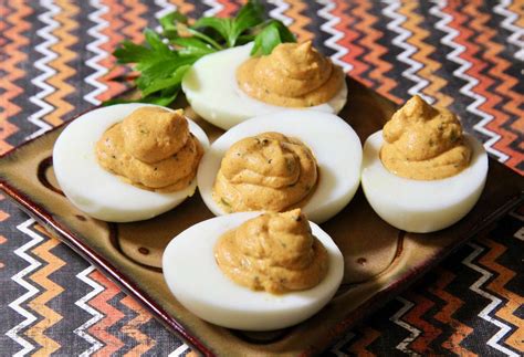 Buffalo Deviled Eggs Recipe