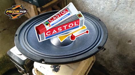 Cara Pasang Spul Speaker 12 Inch Dengan Lem Castol YouTube