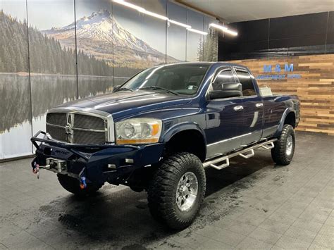 2006 Dodge Ram 3500 Slt 4x4 5 9l Cummins Diesel 6 Speed Lifted Brand New 37 Mud Tires