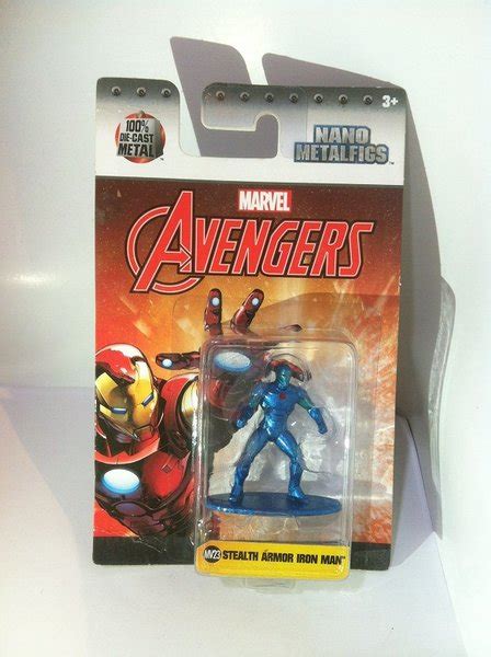 Jual Marvel Avengers Nano Metalfigs Stealth Armor Iron Man Mv By