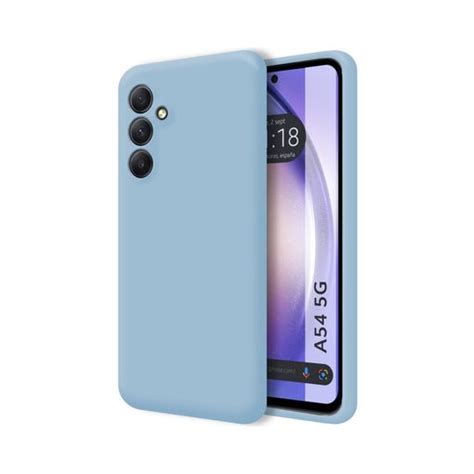 Funda Silicona Líquida Ultra Suave Samsung Galaxy A54 5g Color Azul Con Ofertas En Carrefour