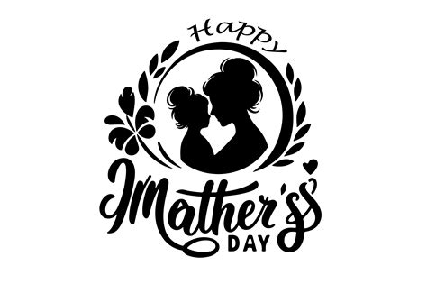 Happy Mothers Day Typography Design Graphic By Anup Ray · Creative Fabrica