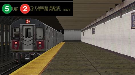 Openbve Special Train To Flatbush Avenue Via Eastern Parkway Local