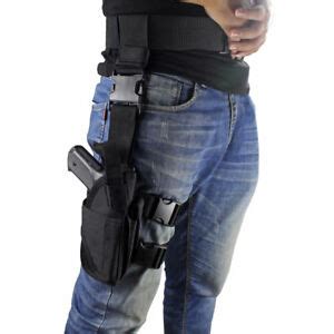 US Tactical Drop Leg Holster Adjustable Right Hand Thigh Pistol Gun Holster | eBay