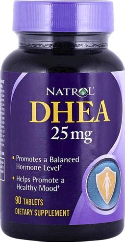 DHEA 25 мг от Natrol — купить дегидроэпиандростерон DHEA недорого в Москве