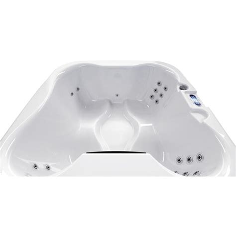 Luxuria Spas Volt Person Jet Square Plug Play Hot Tub With Ozonator Wayfair