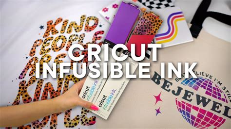 How To Use Infusible Ink With Your Cricut Machine Easy Tutorial For