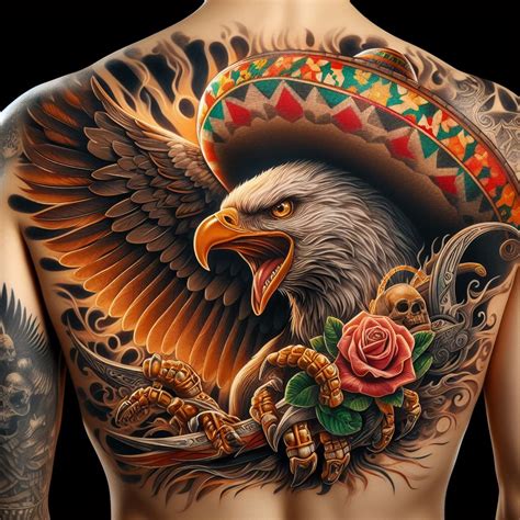 Mexican Eagle - Your Own Tattoo Design: Custom Designs Crafted for ...