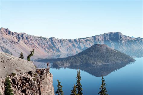 Insane Viewpoints Along The Crater Rim Trail Crater Lake National Park