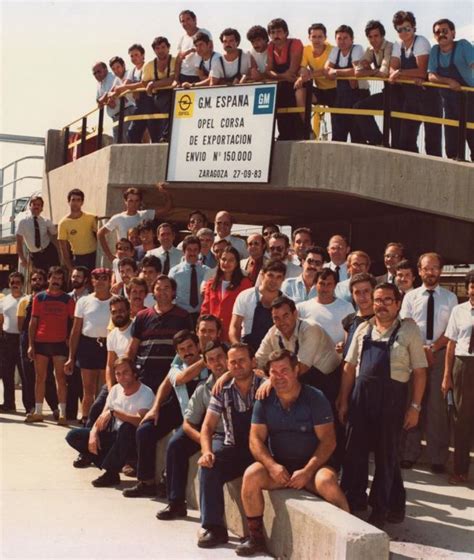 40 Aniversario Del Opel Corsa Y De La Planta De Figueruelas