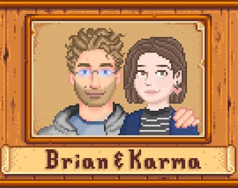 Stardew Valley Custom Couples Portrait Etsy