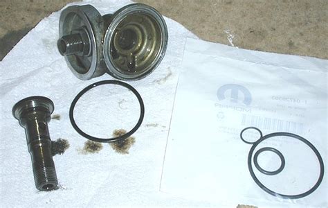 Jeep Cherokee Oil Filter Adapter O Rings