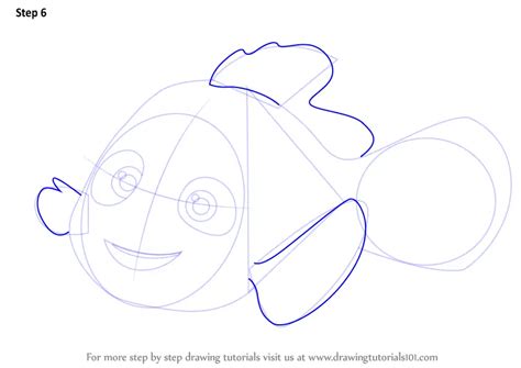 How to Draw Nemo from Finding Nemo (Finding Nemo) Step by Step ...