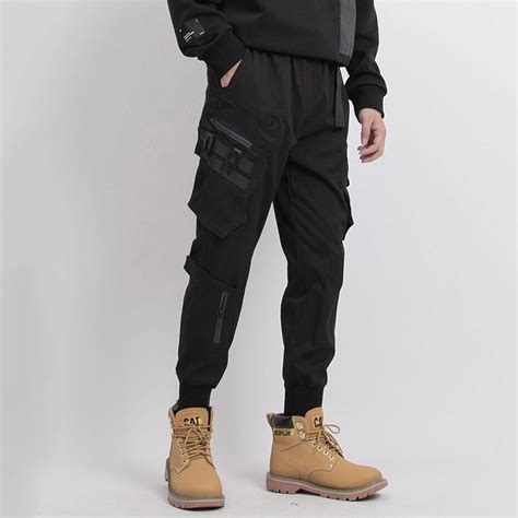 Black Tech Wear Pants Cyber Techwear®