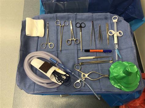 Laparoscopic Appendectomy General Mayo Backtable Setup Cstsetup