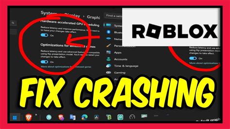 Roblox Crashing Problem Fix In Windows Youtube