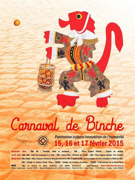 Projet D Affiche Pour Le Concours Du Carnaval De Binche Belgique