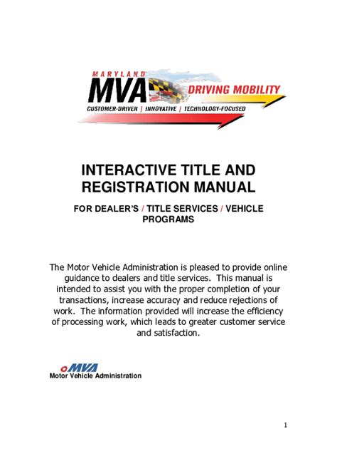 Fillable Online Interactive Vehicle Title And Registration Keyword