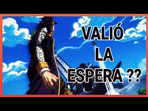 Valieron la espera los nuevos capítulos de Stone ocean YouTube