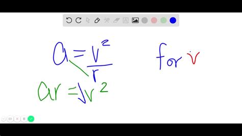 ⏩solvedsolve For The Indicated Variable Av2r For V Numerade