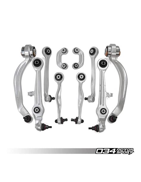 Steel Reinforced Upper Suspension Arm Kit 034Motorsport For Audi A4 S4