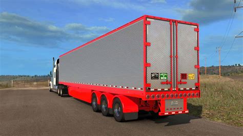 Custom 53 Trailer V15 Ats 133x Ats Mod American Truck Simulator Mod