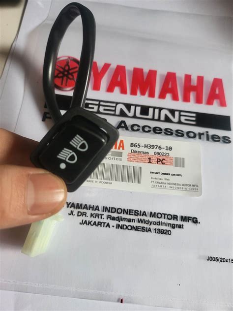 Tombol Sakelar Saklar Lampu Dim Jauh Dekat 3 TITIK Yamaha Aerox 155