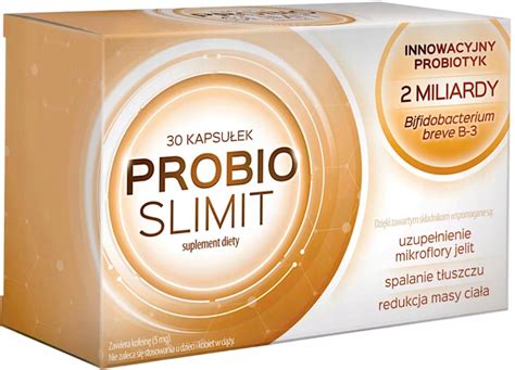 Probioslimit Probiotyk Jelita Odchudzanie Odporno Kaps