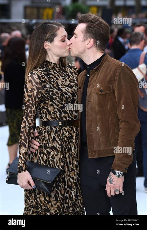 Georgia Horsley And Danny Jones Arriving At The World Premiere Of King