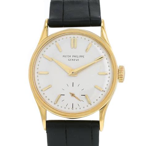 Patek Philippe Calatrava Vintage Watch 398513 Collector Square