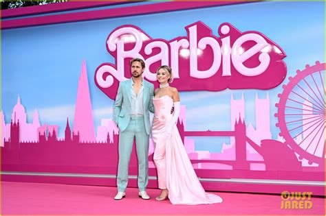 Margot Robbie Wows At Barbie London Premiere Dresses As Enchanted