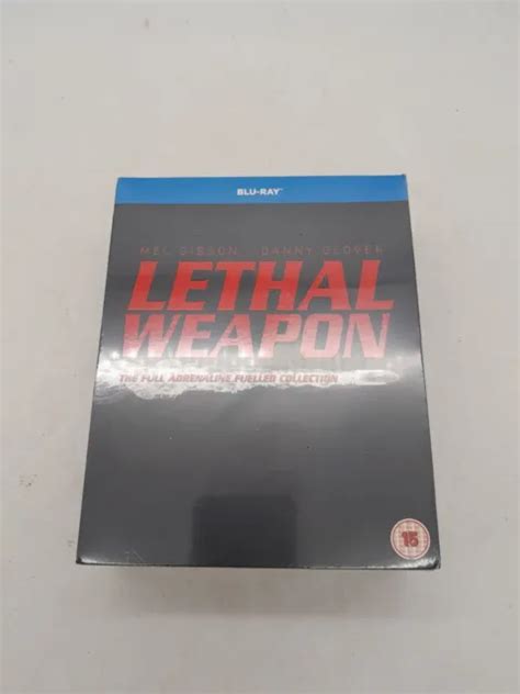 Lethal Weapon Adrenaline Fuelled Collection Blu Ray Box Set