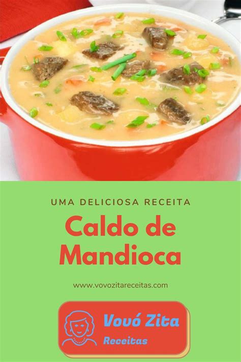 Caldo De Mandioca Costela Cremosa