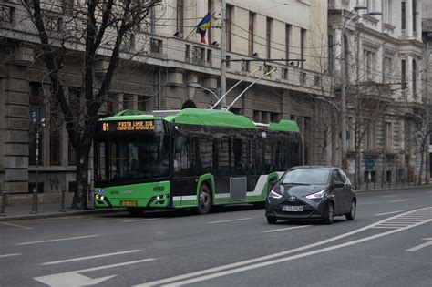 Încă 9 troleibuze Solaris Trollino în București Pe ce linie vor circula