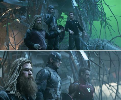 25 "Avengers: Endgame" Pictures That Show Iconic Scenes Before And ...