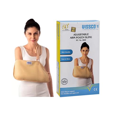 Vissco Arm Pouch Sling Adjustable Medium Cureka