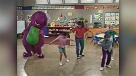 Barney And Friends 1x04 Hop To It 1992 1995 Wtvs Broadcast Youtube