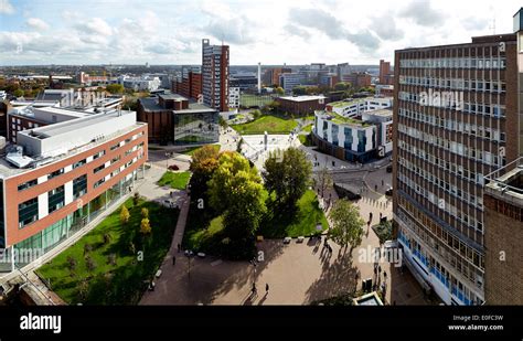 Aston University new campus in Birmingham UK Stock Photo - Alamy