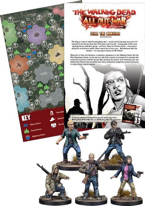 The Walking Dead All Out War Fear The Hunterd Expansion Games