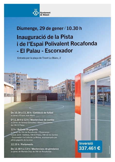 Inauguració de l Espai Polivalent Rocafonda El Palau Escorxador i la