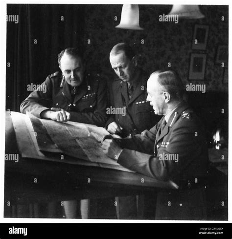 The Goc Scottish Command Lieut General Sir R Harold Carrington