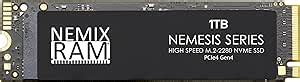 Nemix Ram Nemesis Series Tb M Gen Pcie Nvme Ssd Write Speeds