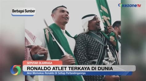 Cristiano Ronaldo Atlet Terkaya Di Dunia Okezone Video