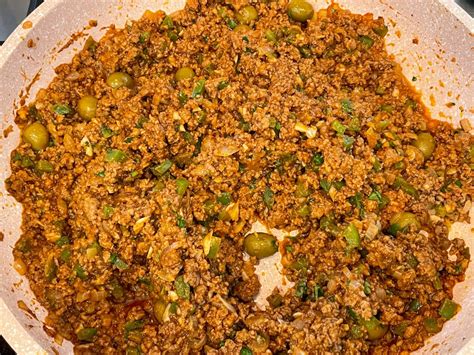 Cuban Picadillo Con Papas The American Cuban Table