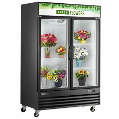 Floral Display Coolers for Sale | Glass Door Coolers for Flowers