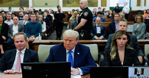 Tras Presentarse Los últimos Alegatos El Juicio Contra Donald Trump